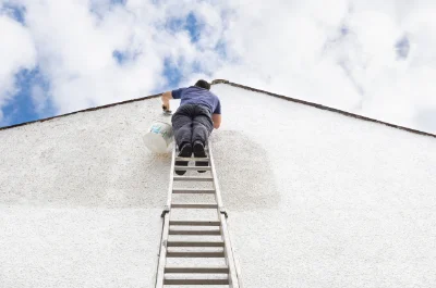 Peinture extérieure à Pourcharesses — façades et ravalement